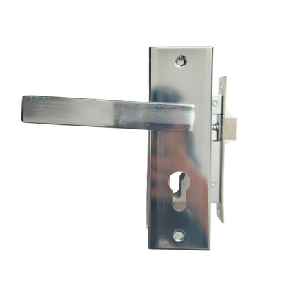 WANLY W5017 SN / CP Handle Door Lock Tarikan Handle Kunci Pintu Kecil Set