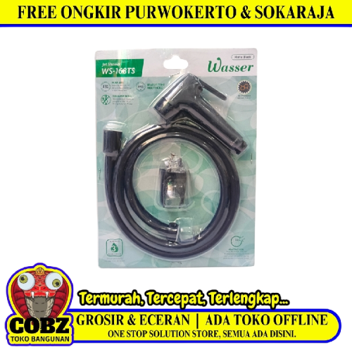 1/2 IN x 120 CM / WASSER WS-168TS Jet Shower Cebok Toilet Plastik PVC Set