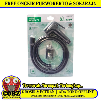 1/2 IN x 120 CM / WASSER WS-168TS Jet Shower Cebok Toilet Plastik PVC Set