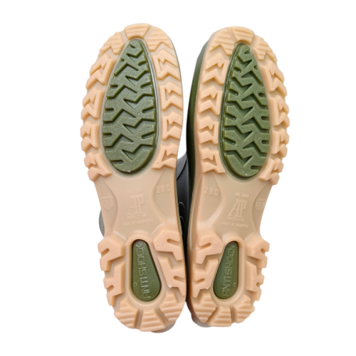 NO 42 / AP 28 Sepatu Boot Kebun Pabrik Proyek Safety Karet Hijau Set