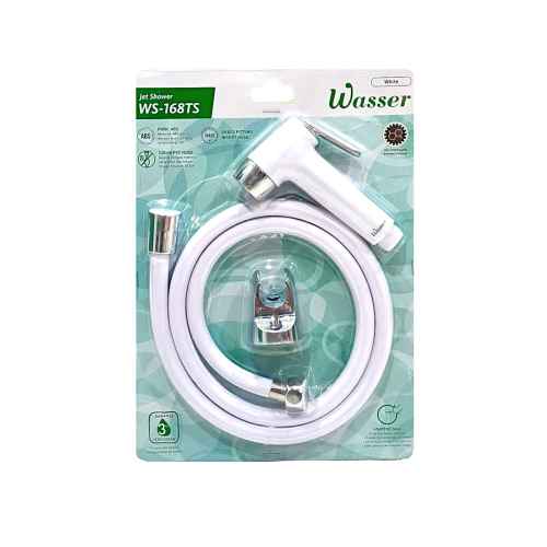 1/2 IN x 120 CM / WASSER WS-168TS Jet Shower Cebok Toilet Plastik PVC Set