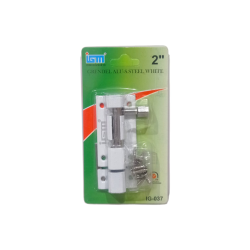 2 IN / IGM Grendel Kunci Slot Pintu Jendela Stainless