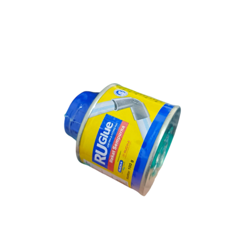 100 ML / RUGLUE Lem Pipa Paralon Fitting Plastik PVC Kaleng