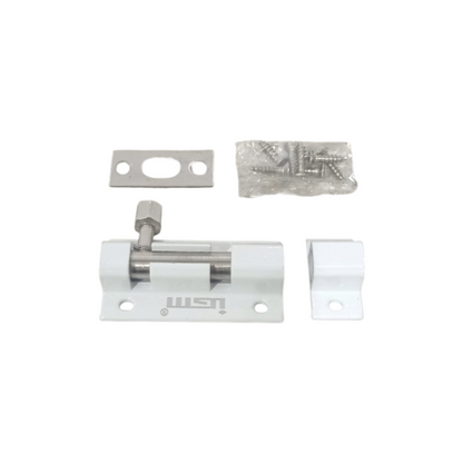 2 IN / IGM Grendel Kunci Slot Pintu Jendela Stainless