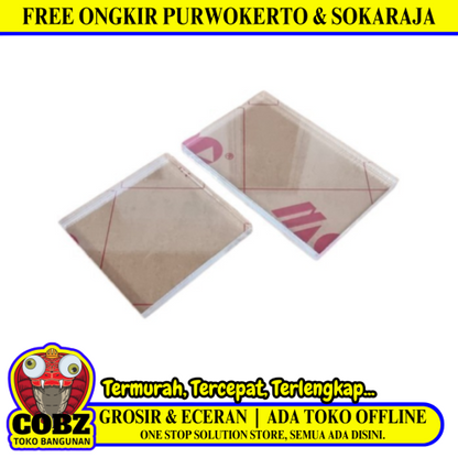 3 MM x 122 CM x 244 CM / MARGA CIPTA L Papan Acrylic Board Bening Lembar