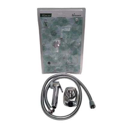 1/2 IN x 118 CM / WASSER WS-9FRL-ASV Jet Shower Cebok Toilet Stainless Set