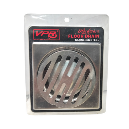 4 1/2 IN / VPR Saringan Got Leher Panjang Floor Drain Stainless