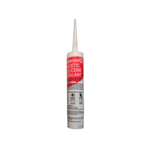 300 ML / FORBOND Lem Silicone Sealant Kaca Akrilik Neutral Botol
