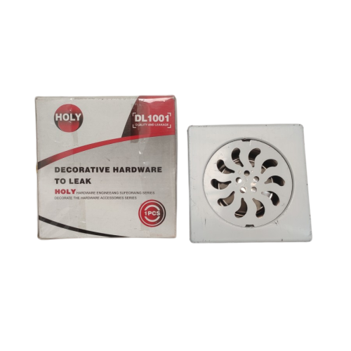 4 IN / HOLY DL1001 Saringan Got Leher Pendek Floor Drain Stainless