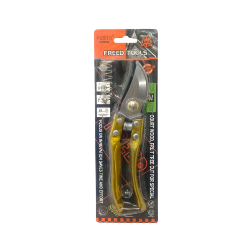 8 IN / FREED Gunting Dahan Bengkok Ranting Tanaman Pruning Shears Gagang Besi