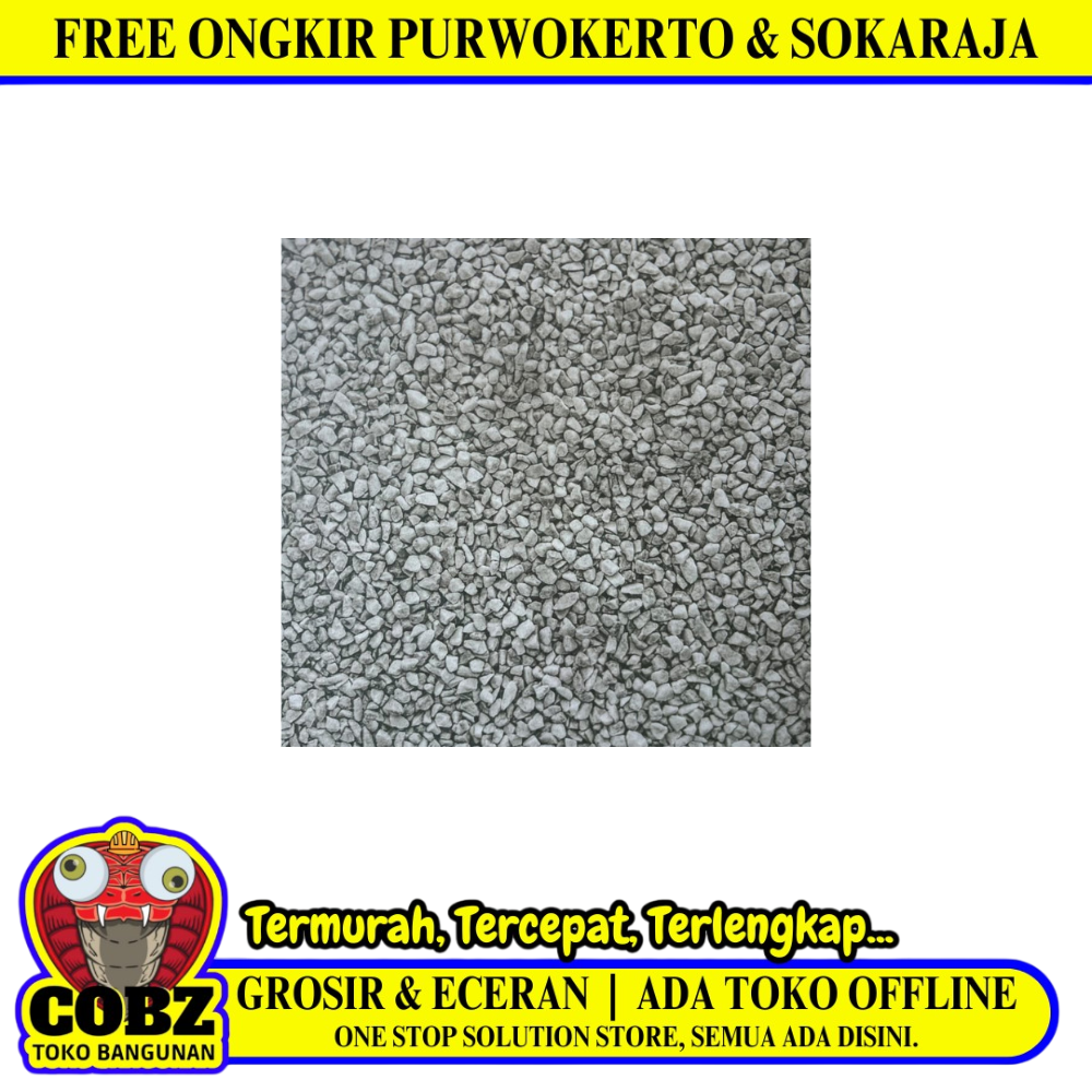 25 CM x 25 CM / UNO ITARU Keramik Lantai Kamar Mandi Matte Grey Dus