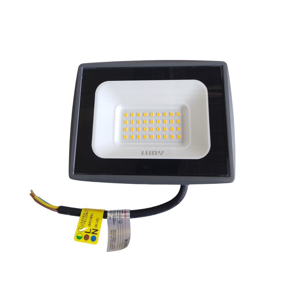 30 WATT / LUBY LBKS-503 Lampu Kap Sorot Tembak Jalan Flood Light Warna Cahaya