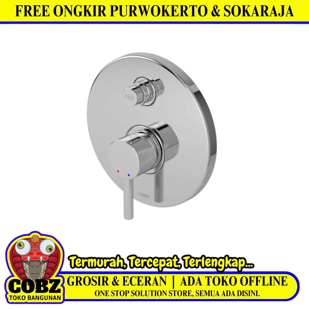 1/2 IN / TOTO TX442SESN Kran Air Shower Panas Dingin Stainless