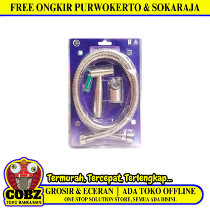 1/2 IN x 120 CM / PAORISONIC DZ9112 Jet Shower SS Set
