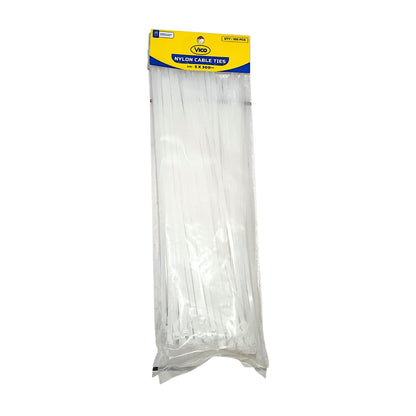 5.4 MM x 300 MM / VICO Kabel Cable Ties Tali Ripet 30 CM Putih Pack